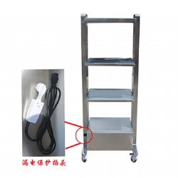 YDV-T1 Multi-layer equipment carrying cart with socket