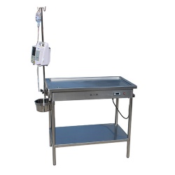 YDV-E8 stainless steel medical table with drawer