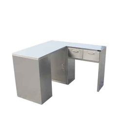 YDV-E9 stainless steel corner pet examination table